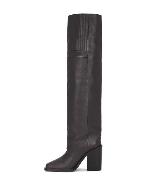 Senso Black Loretta Over The Knee Boot