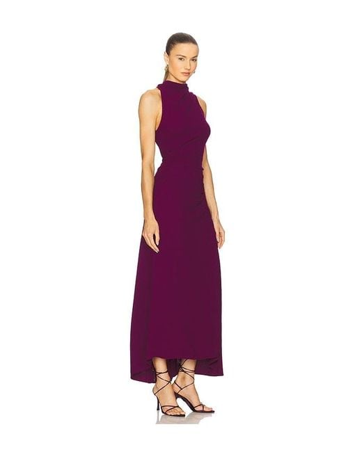 A.L.C. Purple Kleid Inez