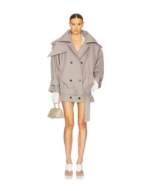 Helsa Natural The Major Trench Jacket