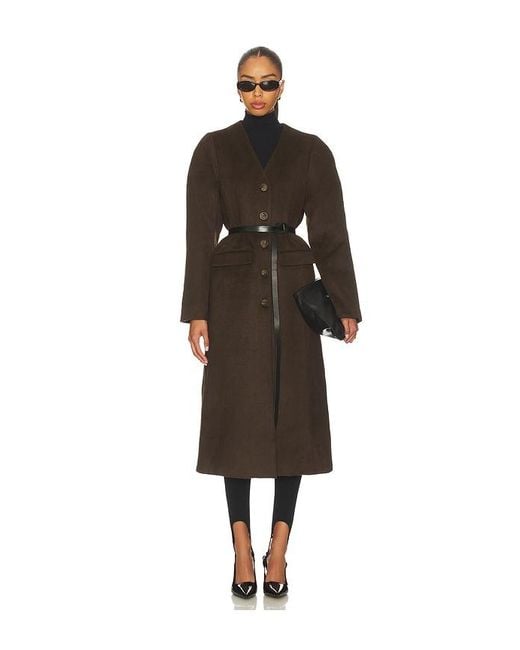 Astr Black Glorimar Coat