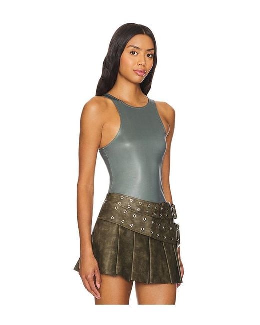 WeWoreWhat Brown Muscle Tank