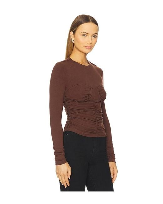 Madison The Label Black Estelle Top