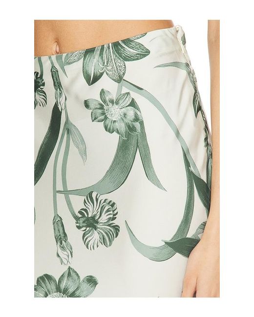 Rococo Sand Green Maxirock Skirt