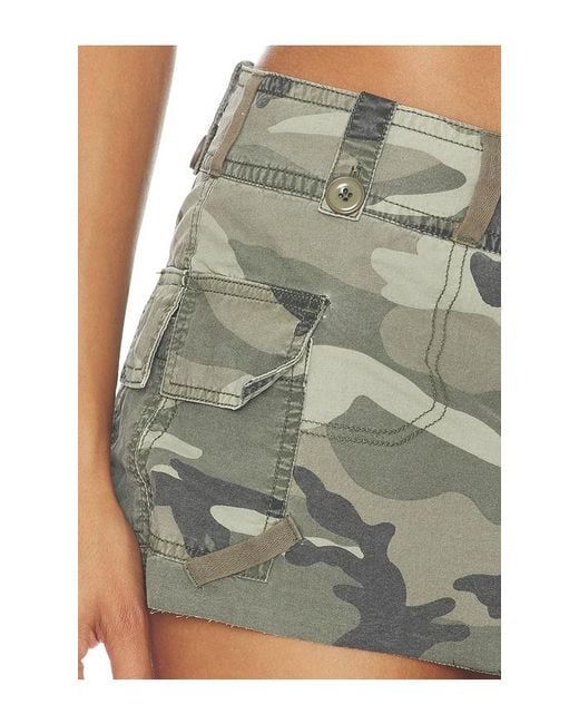 GUIZIO Blue Cargo Skort