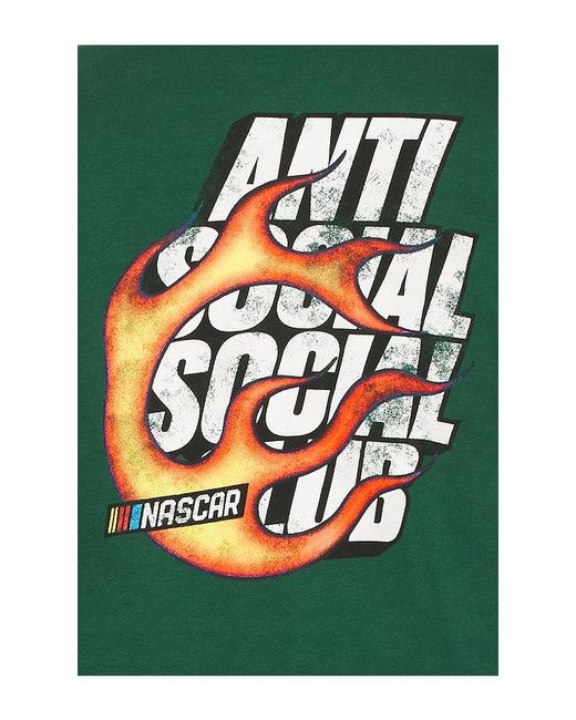 ANTI SOCIAL SOCIAL CLUB Green X Nascar Daytona Hoodie