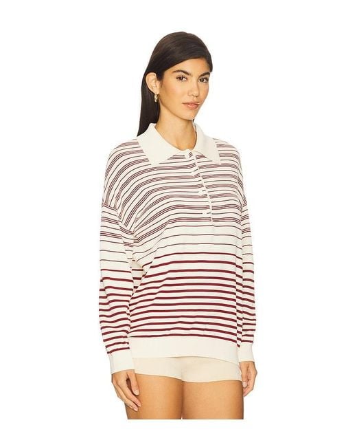 Faithfull The Brand Multicolor Harlow Oversized Polo