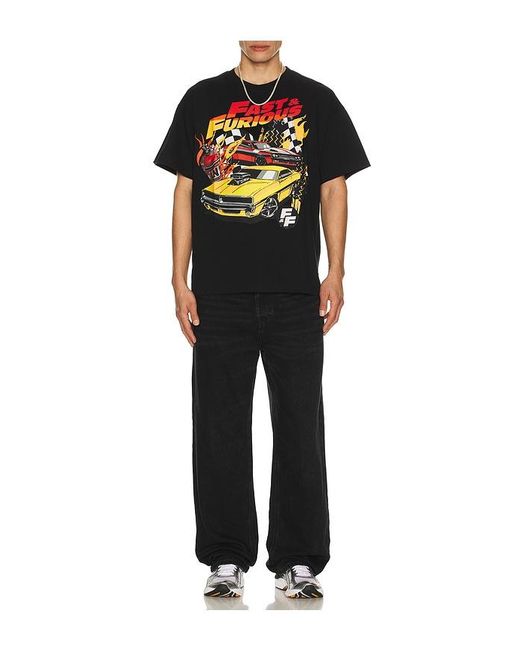 Reason Black Fast & Furious Tee for men