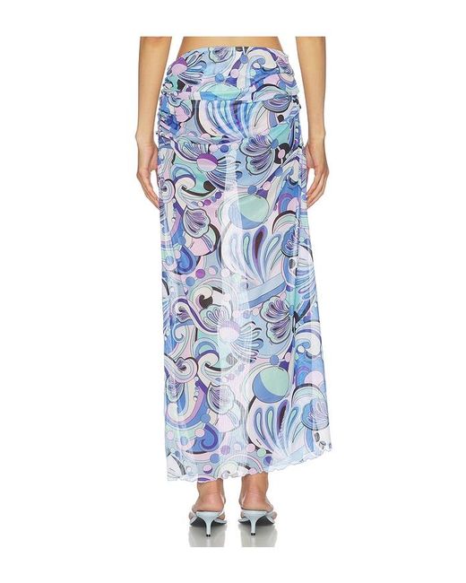 CAPITTANA Blue Sofia Skirt
