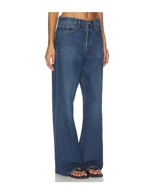 GOOD AMERICAN Blue Vintage Low Slung Baggy Jean