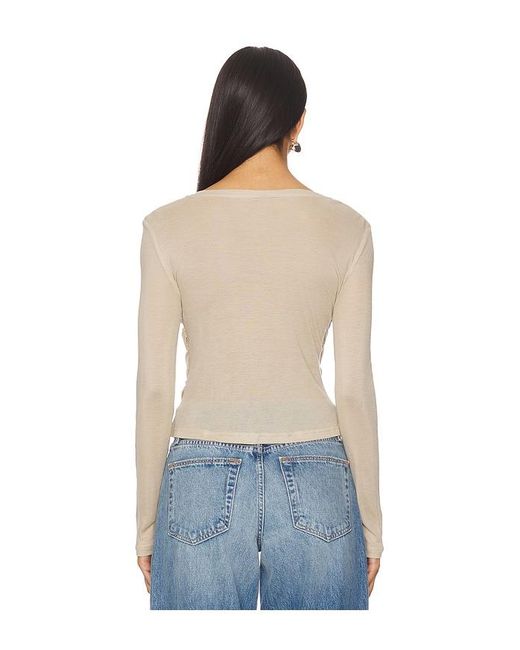 OSIS STUDIO Blue Wendy Top