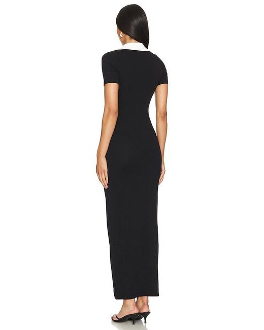 ALL THE WAYS Black Rava Maxi Dress