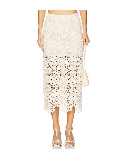 L'academie Natural 'Academie Shay Midi Skirt