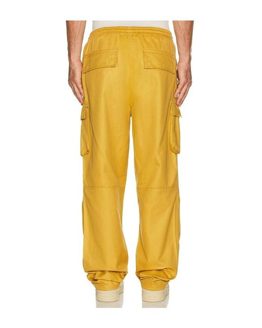 BBCICECREAM Yellow Hemisphere Cargo Pants for men