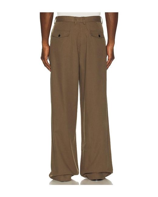 AllSaints Brown Conway Trouser for men