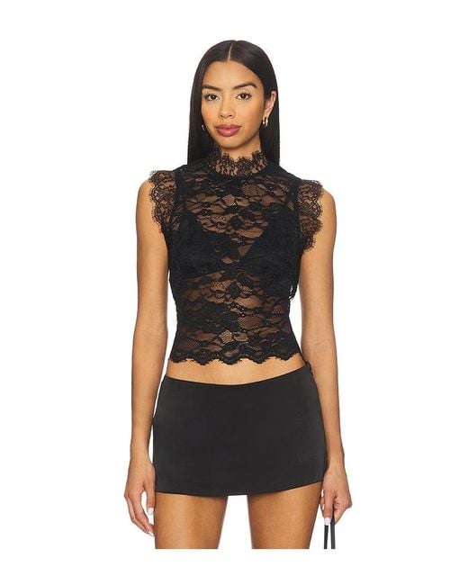 superdown Black Laura Top