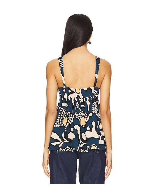 Ulla Johnson Blue Emira Tunic