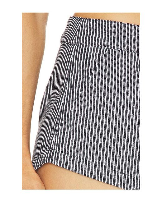 Nakedvice Blue X Revolve The Elliot Stripe Denim Short