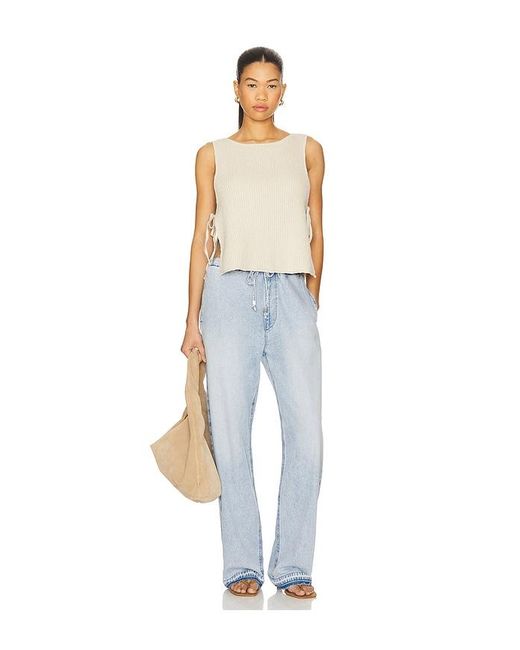 Free People White X Free-Est Lizzie Sweater Top