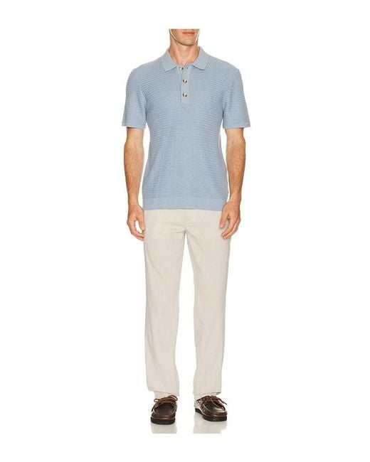 Rails Blue Nathan Polo for men