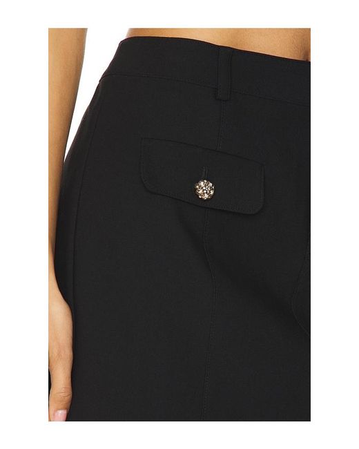 Cinq À Sept Black Lovina Skirt
