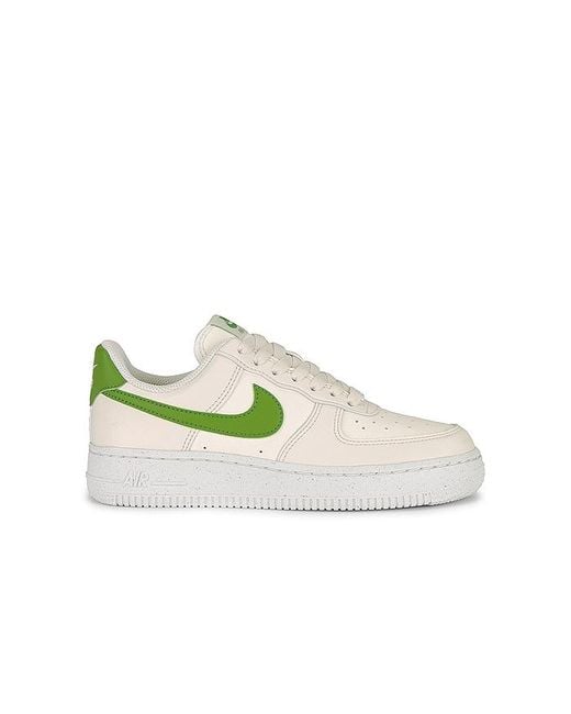 Nike Green Air Force 1 '07 Se Sneaker
