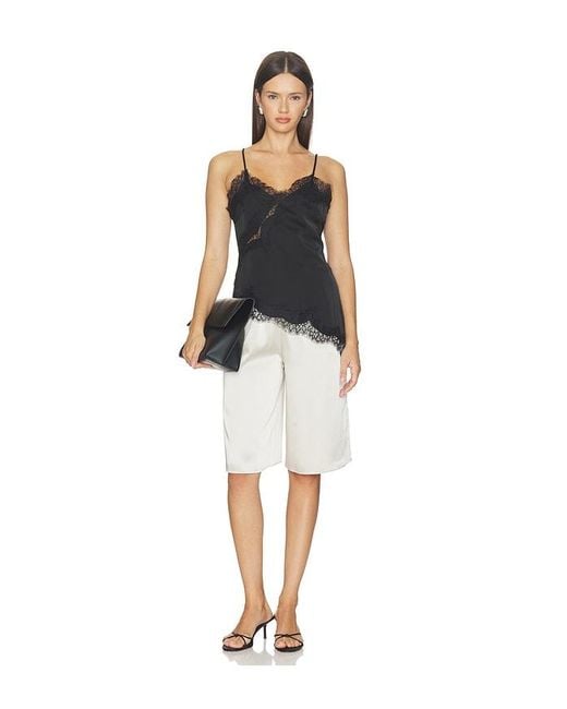 superdown Black Jett Asymmetrical Top