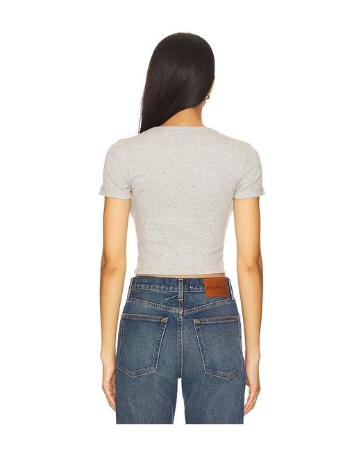 GRLFRND Blue Baby Tee