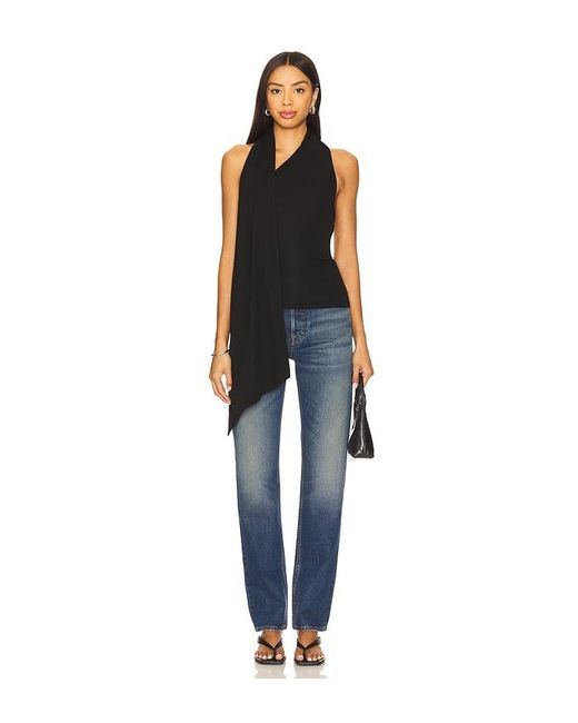 Lovers + Friends Black Maisie Top