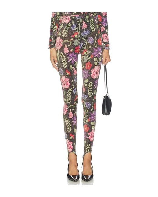 Fleur du Mal Multicolor Wildfleur Stirrup Legging