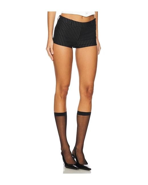 superdown Black Baya Micro Mini Short