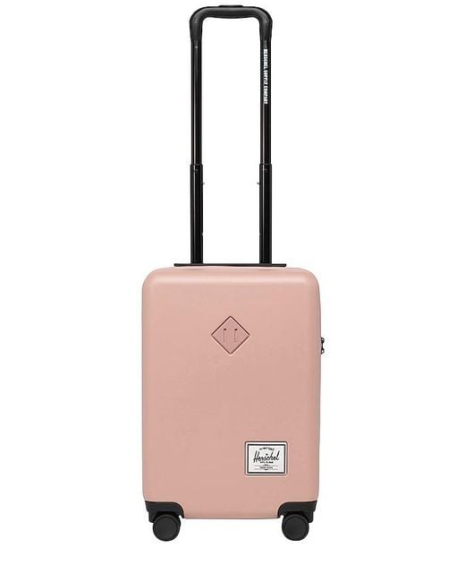 Herschel Supply Co. Pink Heritage Hardshell Carry On