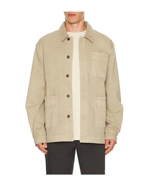 Fair Harbor Natural Seaport Chore Jacket for men