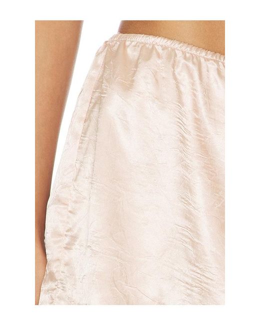 Milkwhite White Mini Skirt