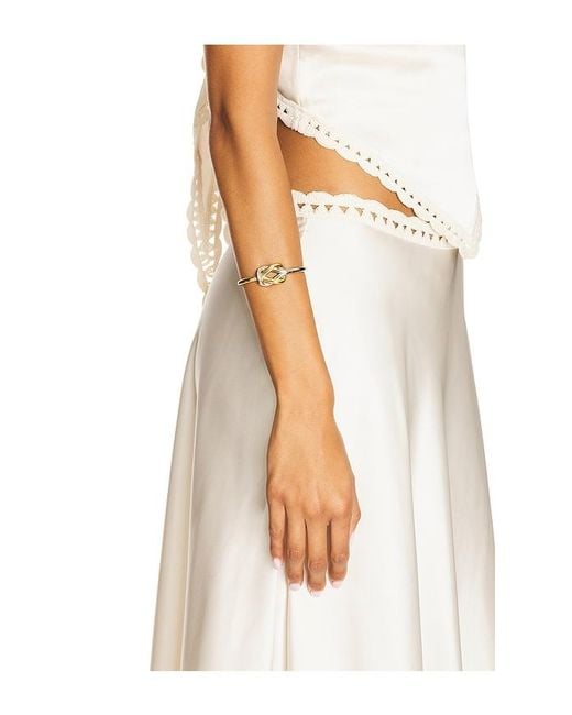 Eddie Borgo White Slipknot Cuff