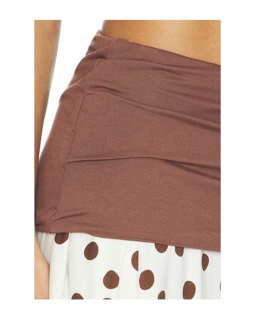 Susmie's Brown Susmie's Nina Dots Skirt