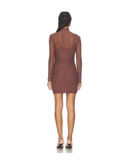Astr Red Kourtney Dress