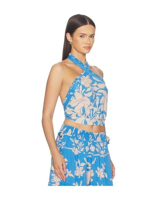 Poupette Blue Suma Top