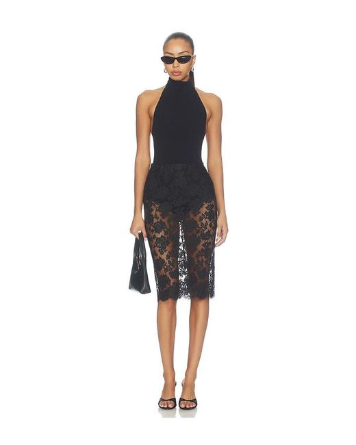 Nbd Black Riya Pencil Skirt