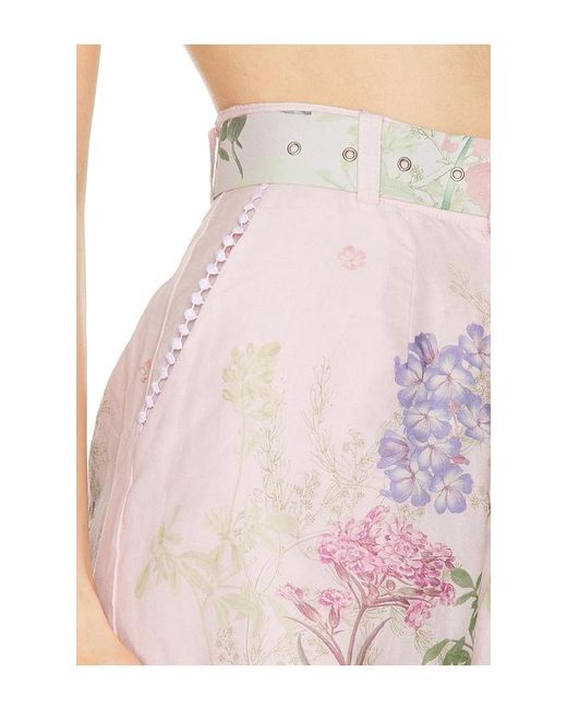 Charo Ruiz White Pansy Short
