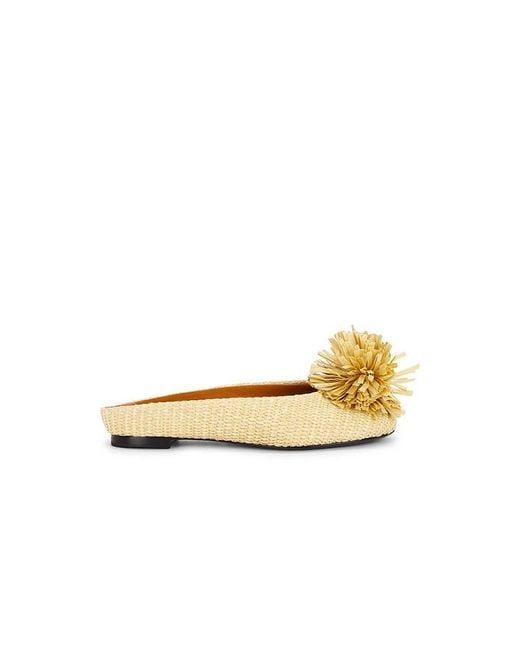 Simon Miller Metallic Pom Pom Riad Mule