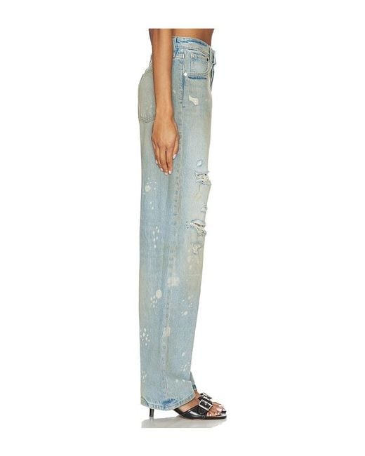EB DENIM Blue Sofia High Rise Relaxed