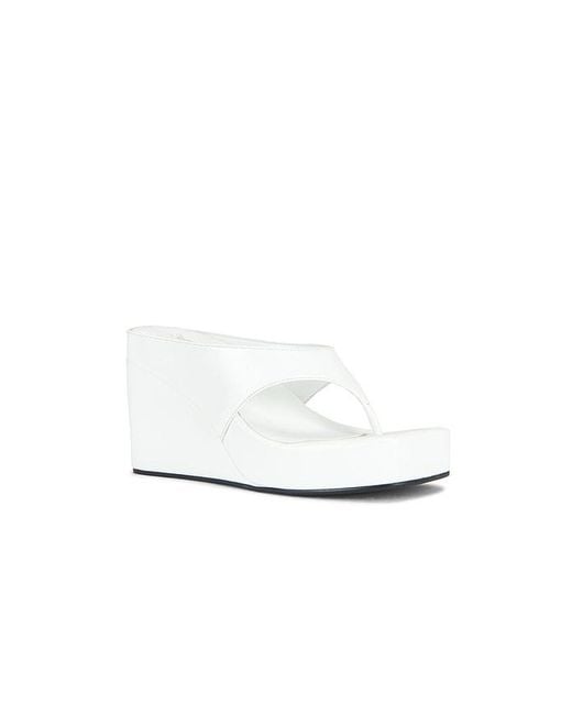 Jeffrey Campbell White Go Off Sandal