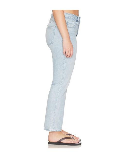 GOOD AMERICAN Blue Good Vintage Ankle Jeans