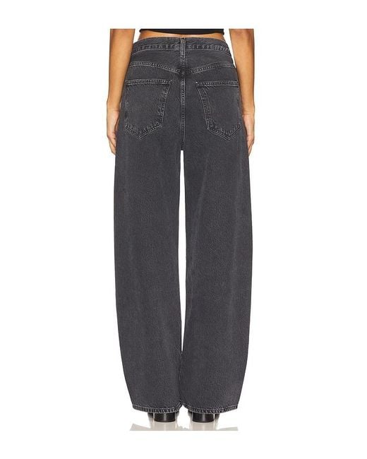 Agolde Black Low Curve Jeans
