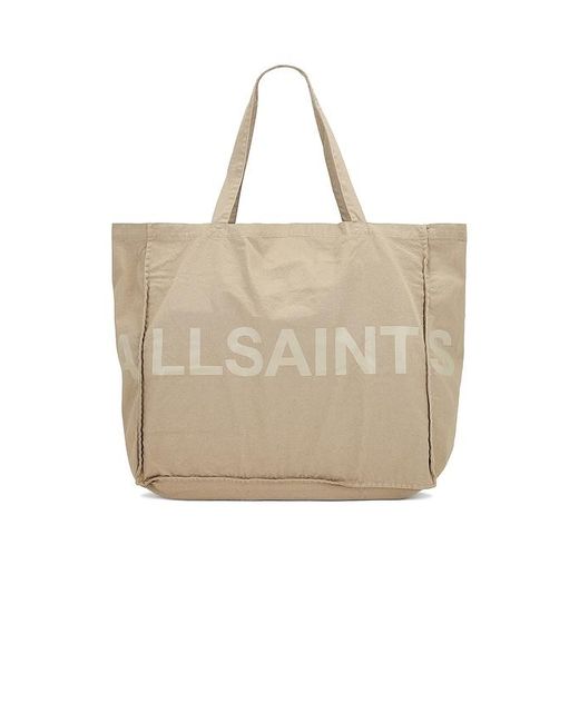 AllSaints Natural Large Biggy Tote Bag for men