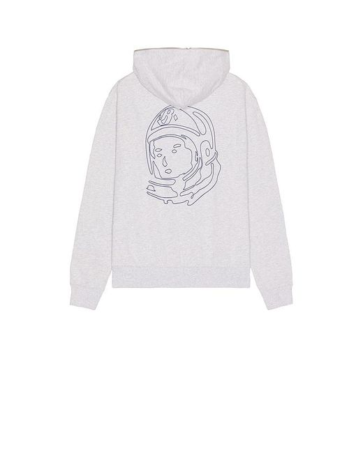 BBCICECREAM White Small Curve Zip Hoodie for men
