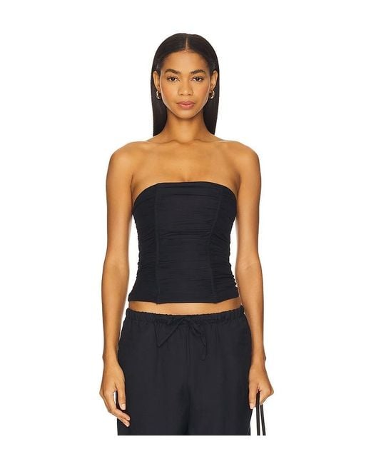 Lioness Black Island Bodice Top