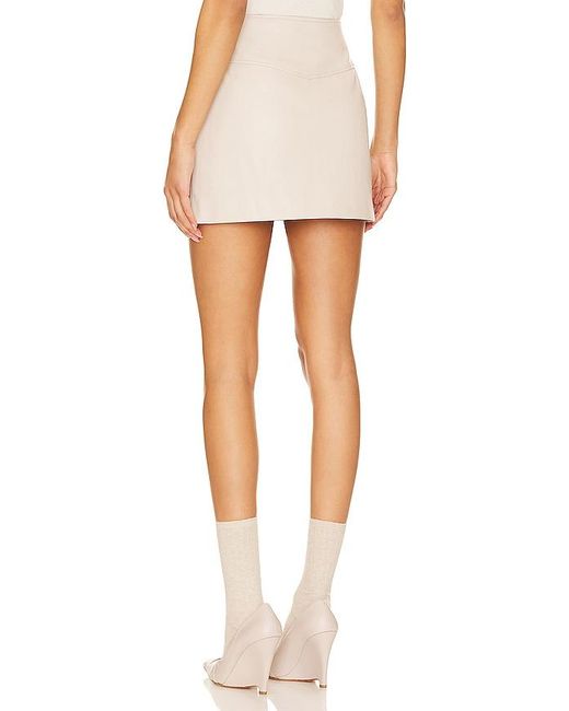 Astr White Tracy Skirt