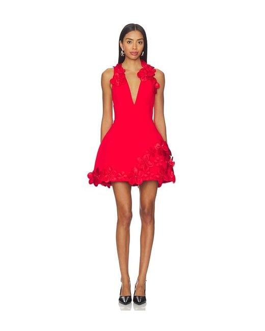 Vestido Estelle En Color Rojo Talla (También En M, S) Bronx and Banco de color Red