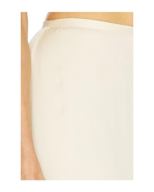 SRG White Margo Silk Skirt